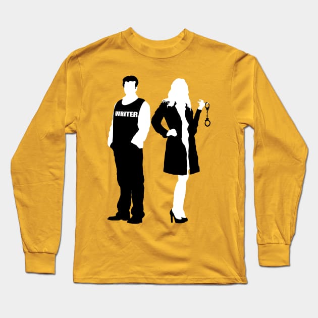 Castle and Beckett Long Sleeve T-Shirt by NanaLeonti